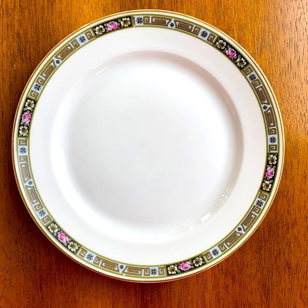 Heinrich & Co. Selb Bavaria Set of 6 Gold Edge Side Plates PRISTINE!!